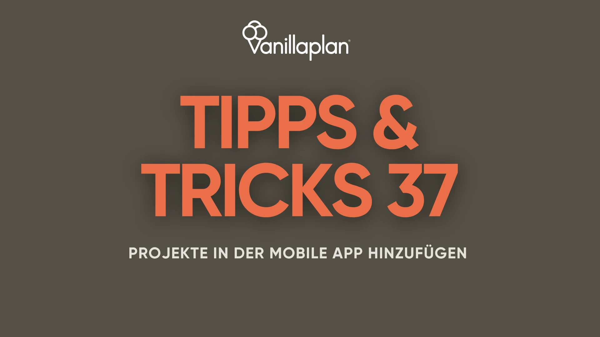 Schritt-für-Schritt-Anleitung zur Projekterstellung in der Vanillaplan Mobile App inklusive Benutzerberechtigungen, Projektdaten und Einsatzplanung von Mitarbeitenden.