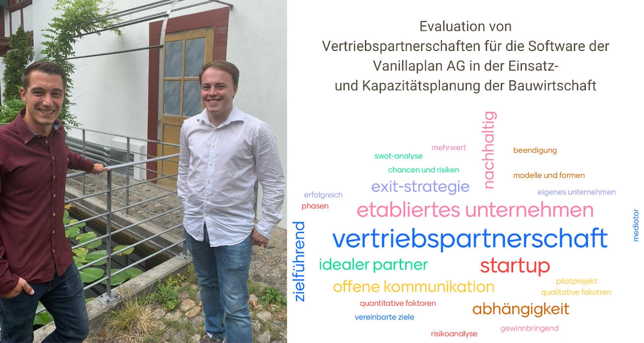 Construction bachelor's thesis on Vanillaplan