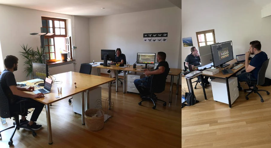 Back in the office after Corona