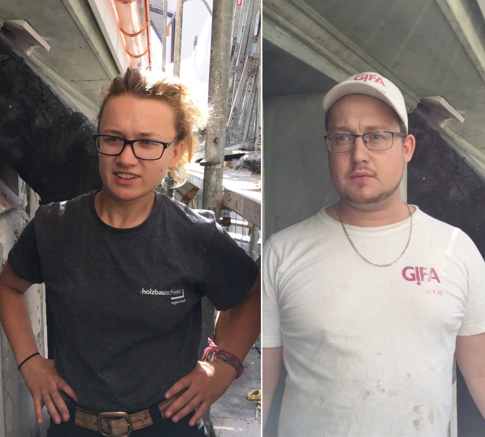 Carpenter and plasterer